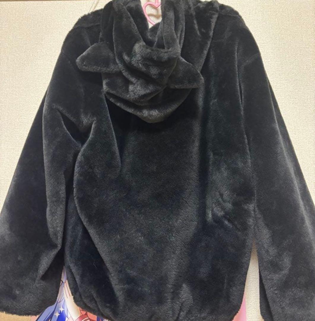 ボルカン ふわもこネコ耳ファーBIGブルゾン