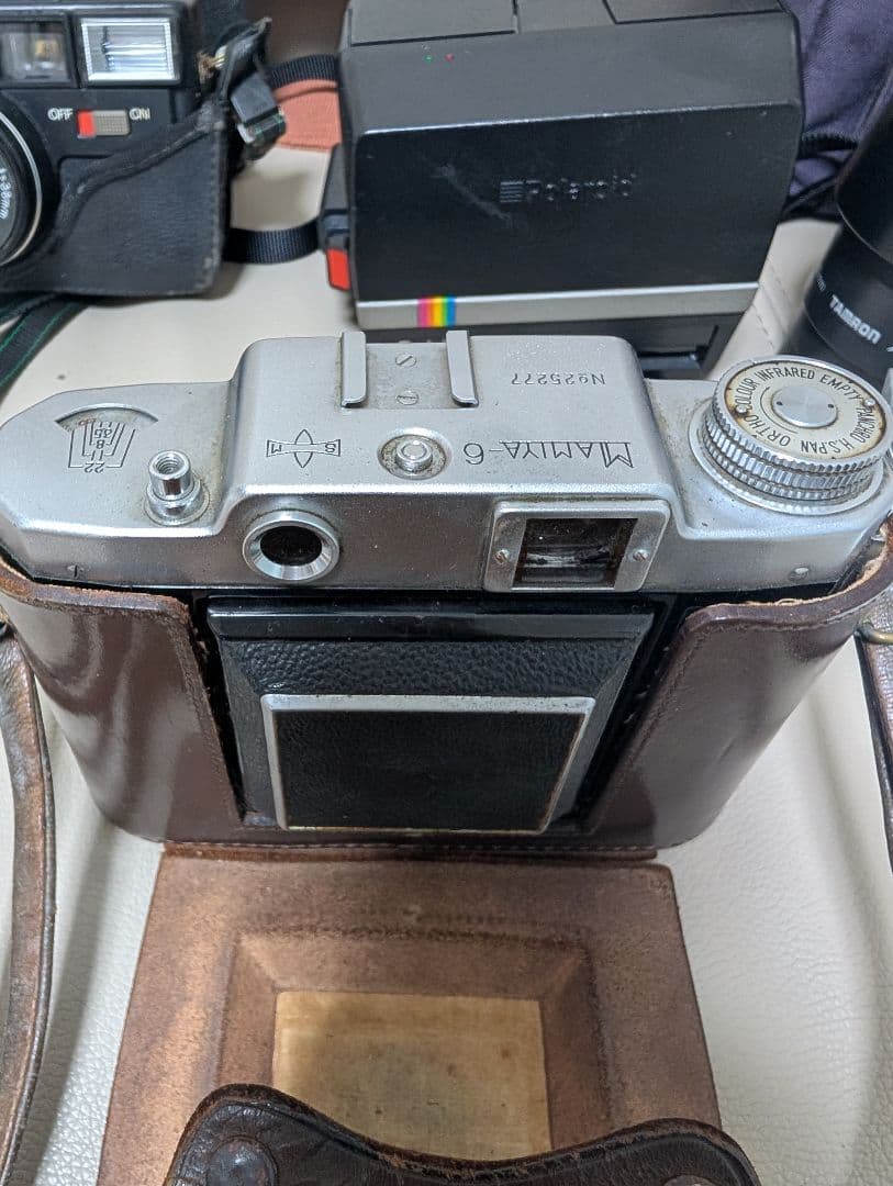 カメラ一式　4点　マミヤ6　FUJICA　MINOLTA　Spirit600