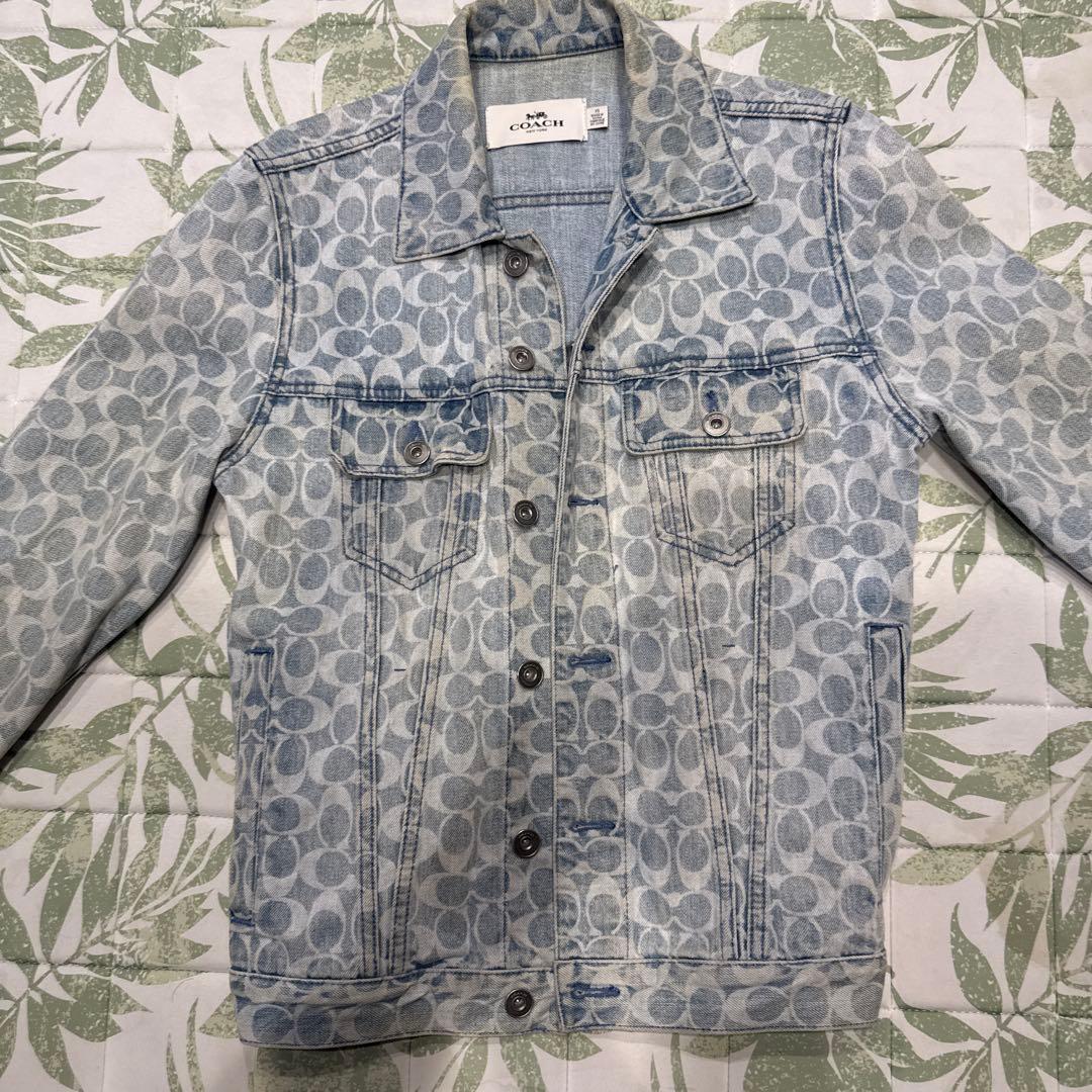 COACH オリジナルプリント デニムジャケット週末限定値下げ
