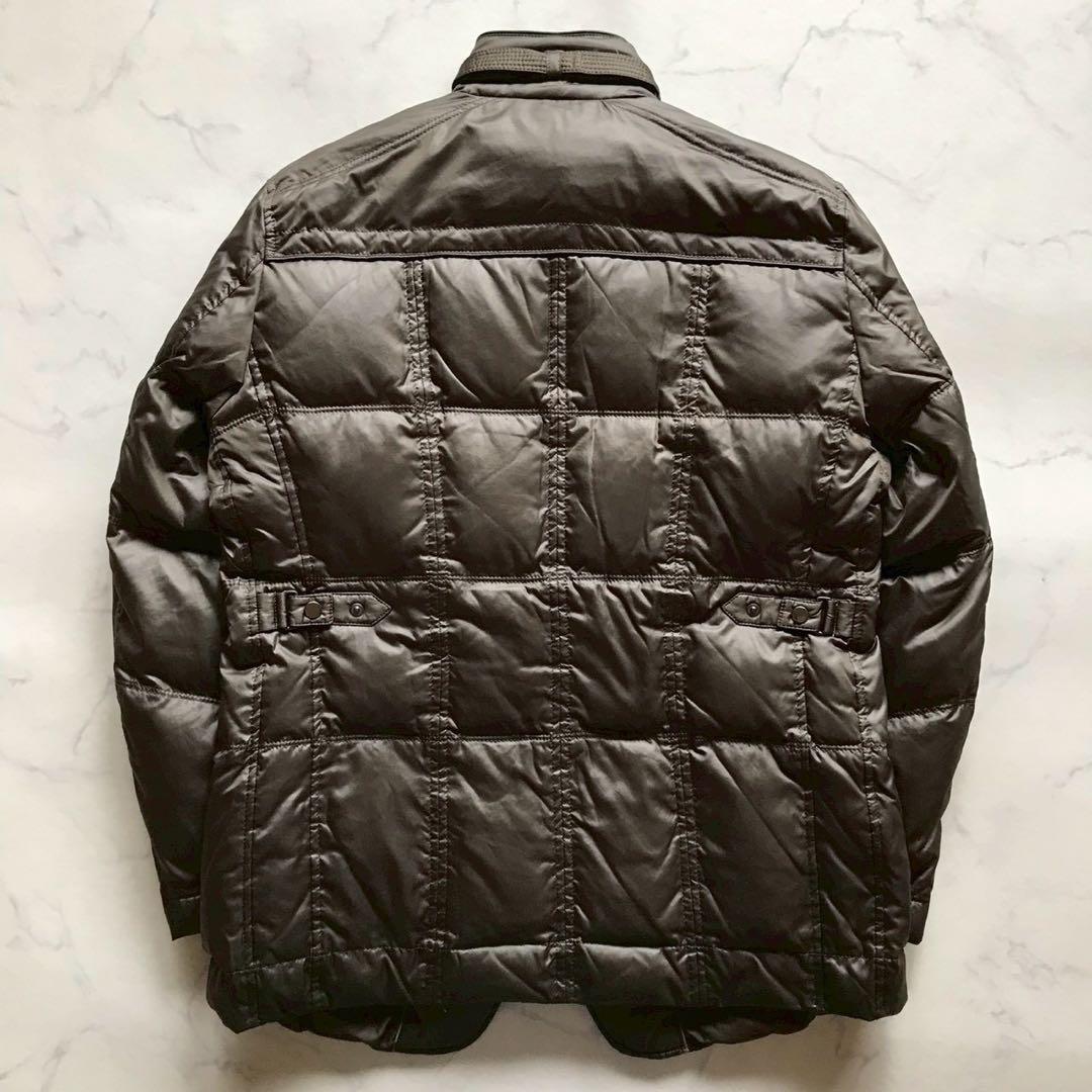 使用回数少/L相当✨インターメッツォ ダウンジャケット コート 極暖 メンズ