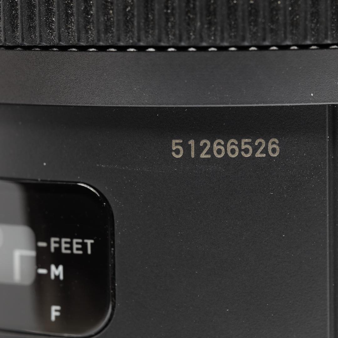 Sigma 50mm F1.4 DG HSM キヤノンEFマウント