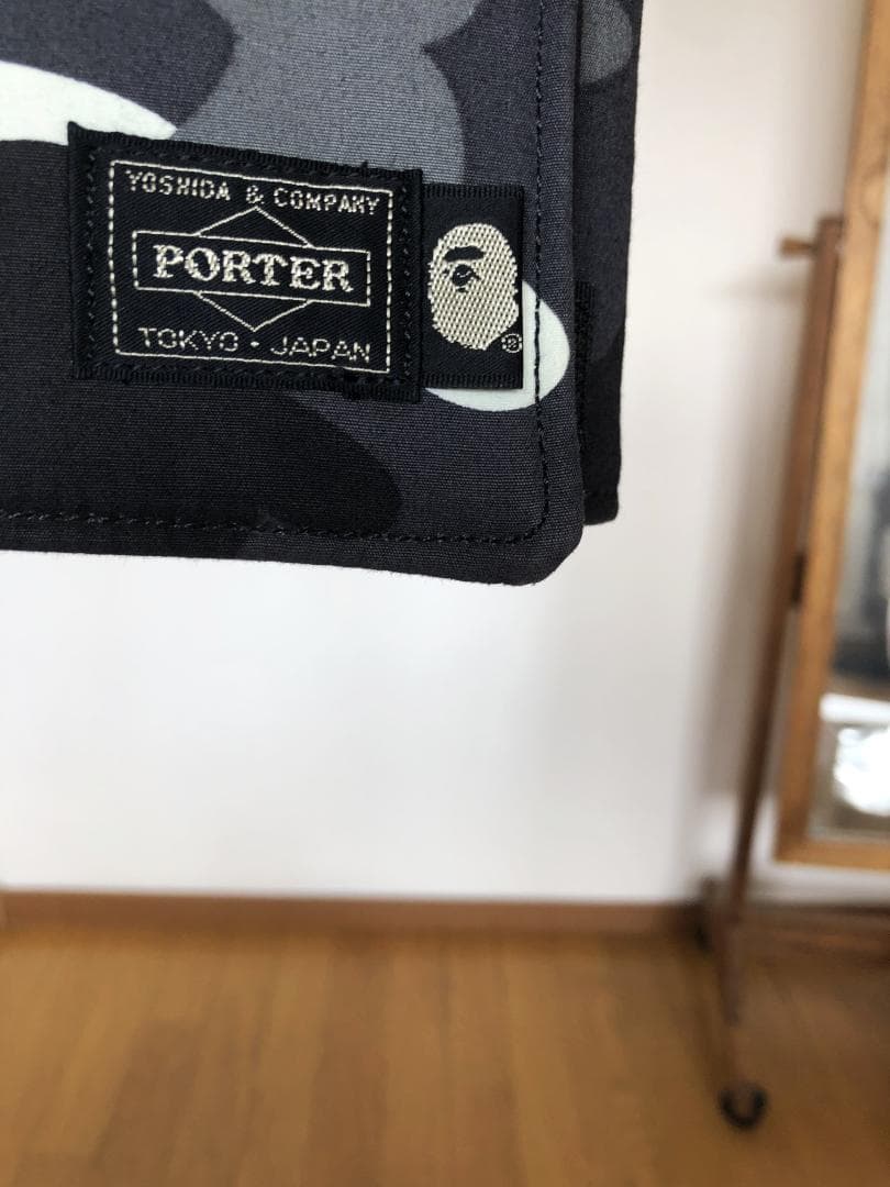 激美品　ポーター　エイプ　CITY　ショルダー　バッグ　ウエスト　ポーチ　迷彩