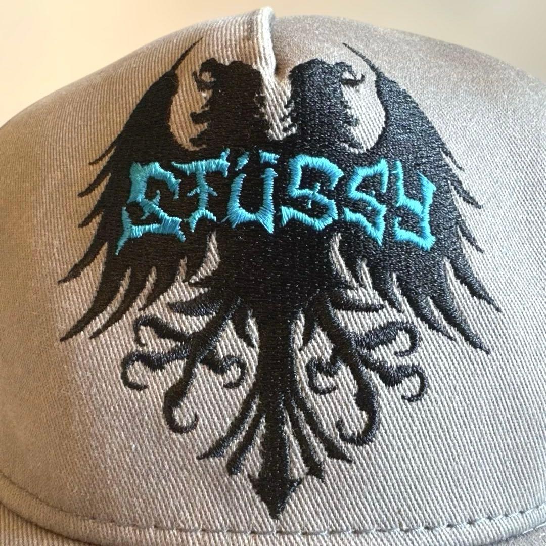 ステューシー　スナップバックキャップ　00sビンテージ