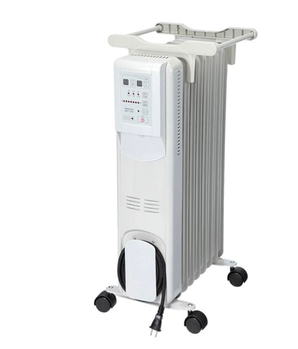 陽だまりのように お部屋ぽかぽか！ リモコン付 マイコン式オイルヒーター