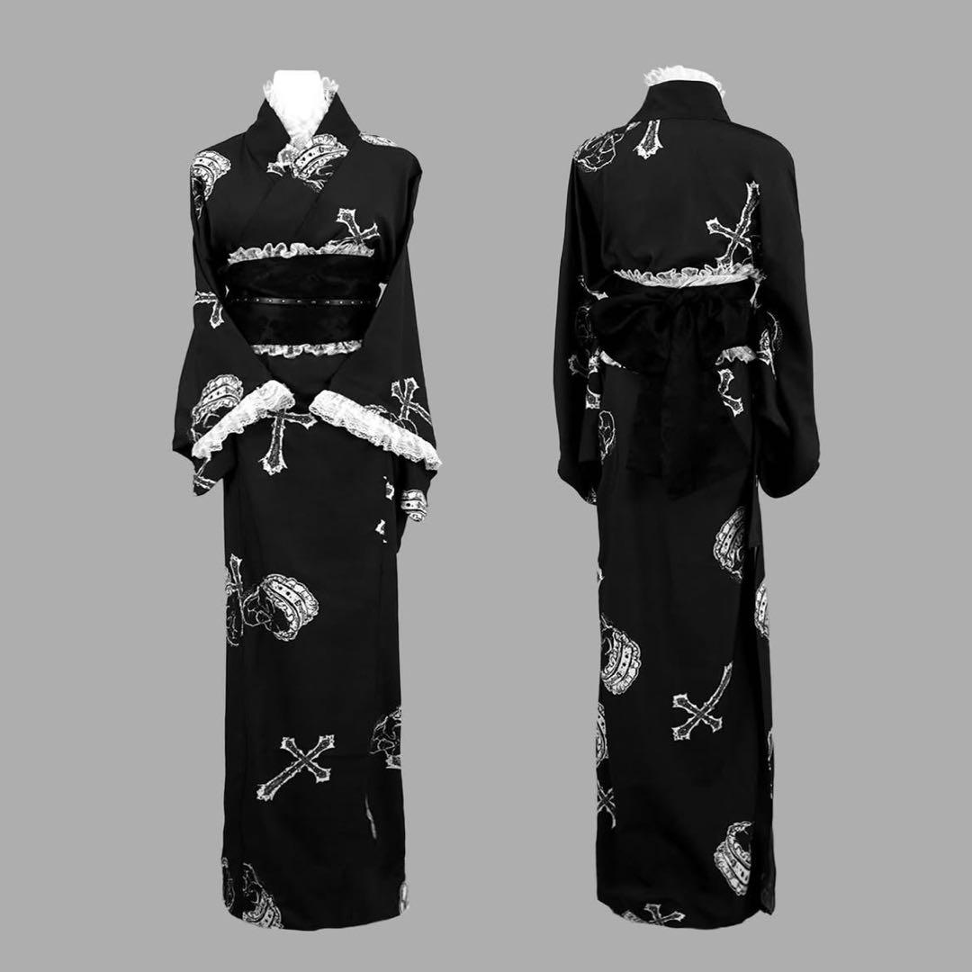 DimMoire ディムモア 浴衣 セット ブラック 黒