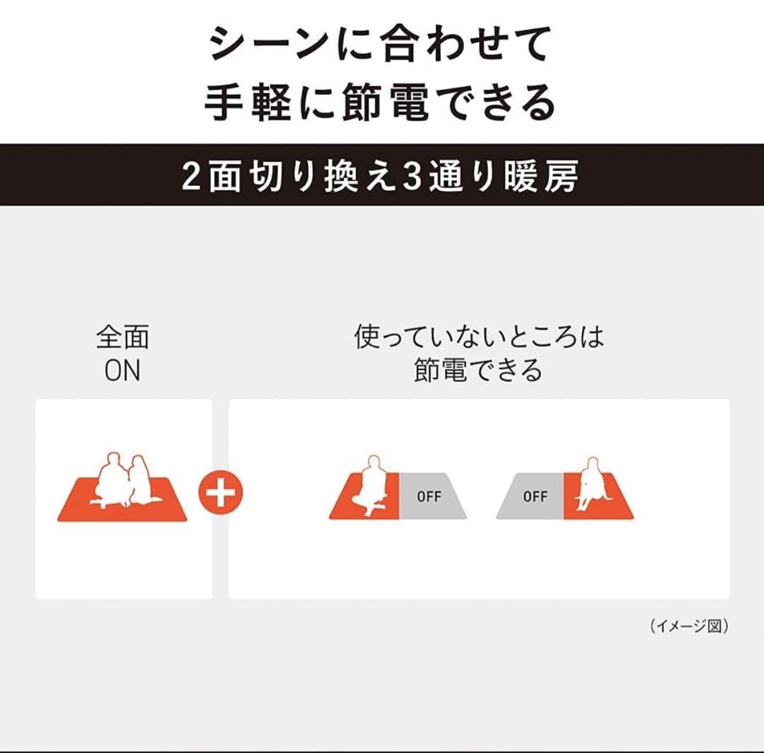 Panasonic DC-15NK ホットカーペット 本体＆おまけラグ　1.5畳