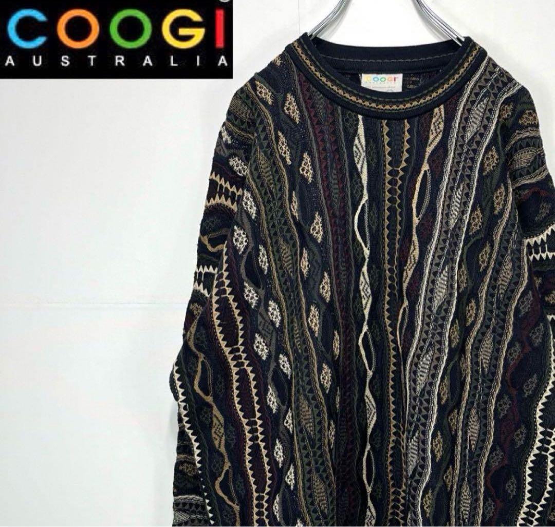 COOGI クージー 3Dニット セーター オーストラリア製 古着