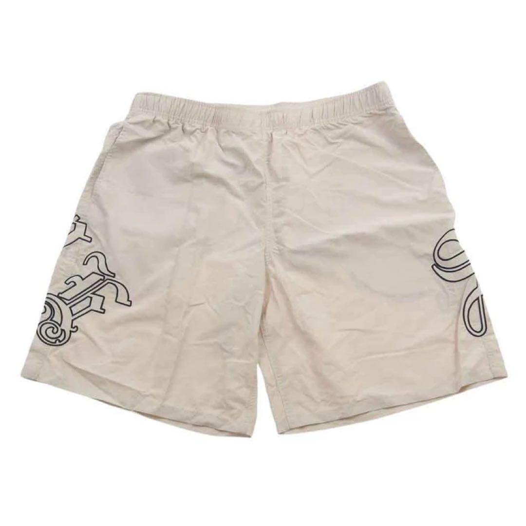 パンツ Supreme Old English Nylon Short \"Stone\"