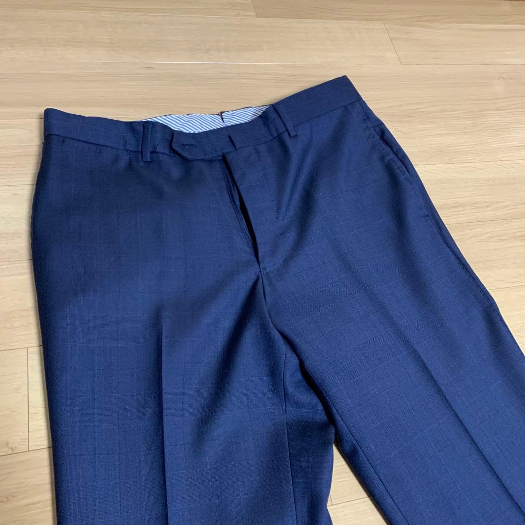 トゥモローランド　ビジネススーツ ネイビー　スリーピース