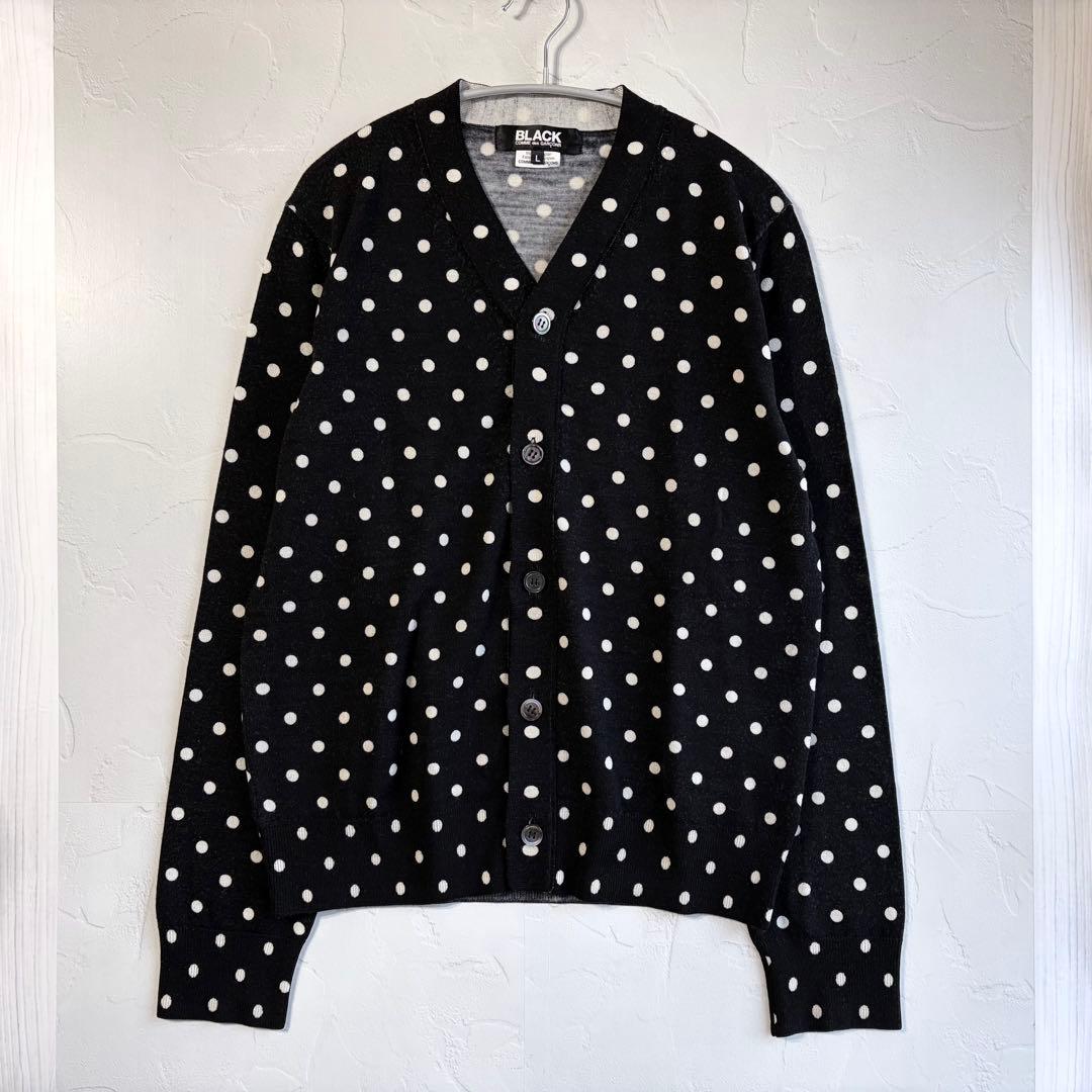 【BLACK COMME des GARÇONS】Wool cardigan