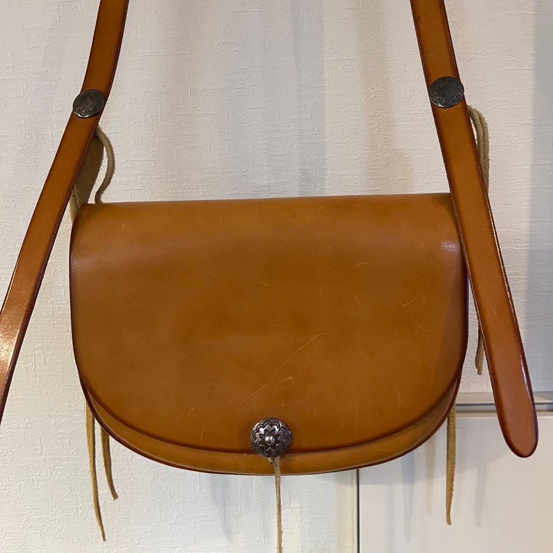 ゴローズ　goro's バケットバッグ　ショルダー　サドル