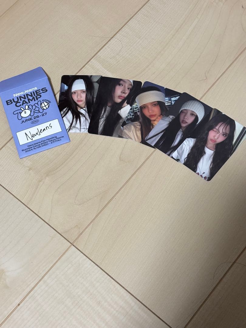 タレントカード Newjeans Bunnies Camp Tokyo Dome