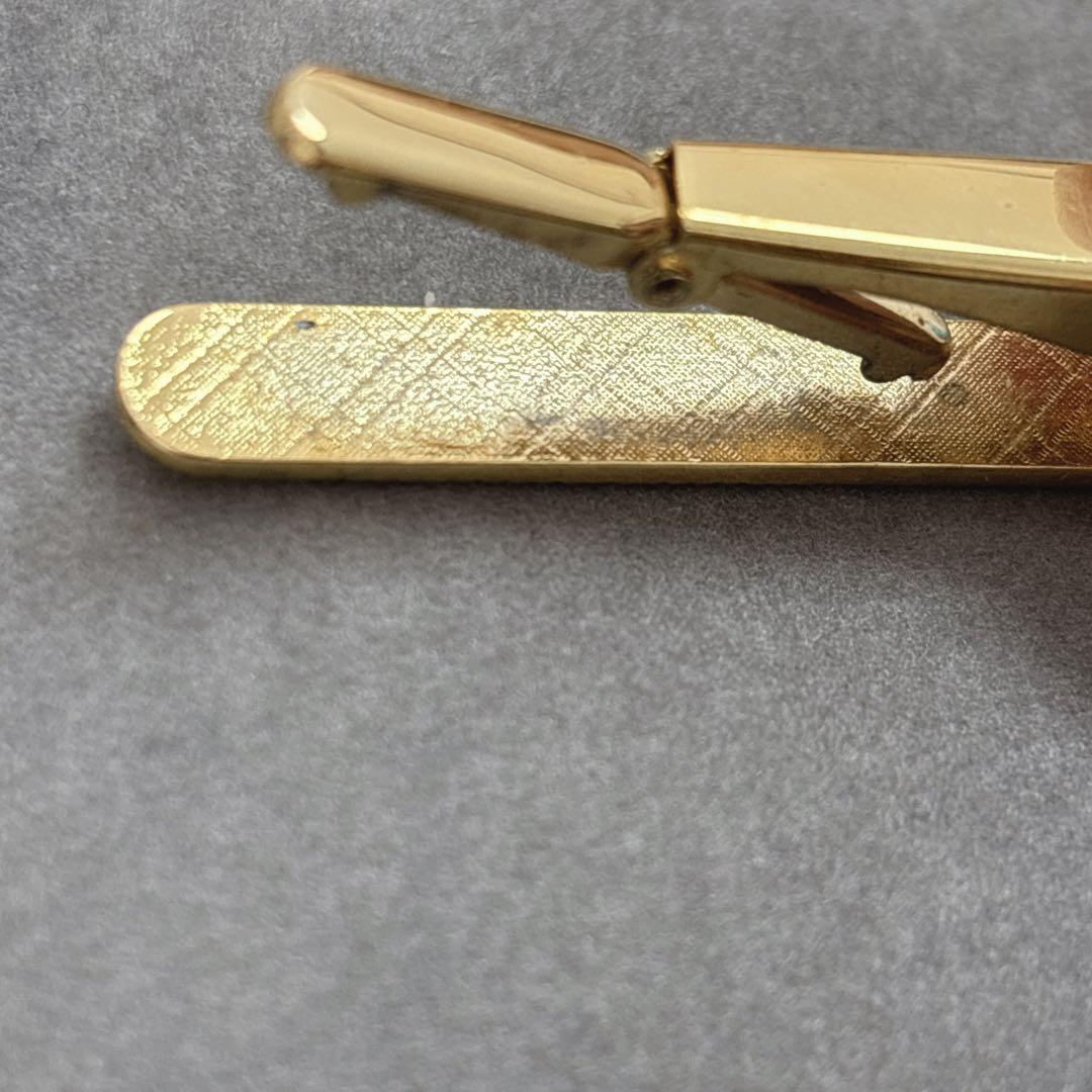 グッチ タイピン ネクタイピン シェリーライン インターロッキング ロゴ 刻印