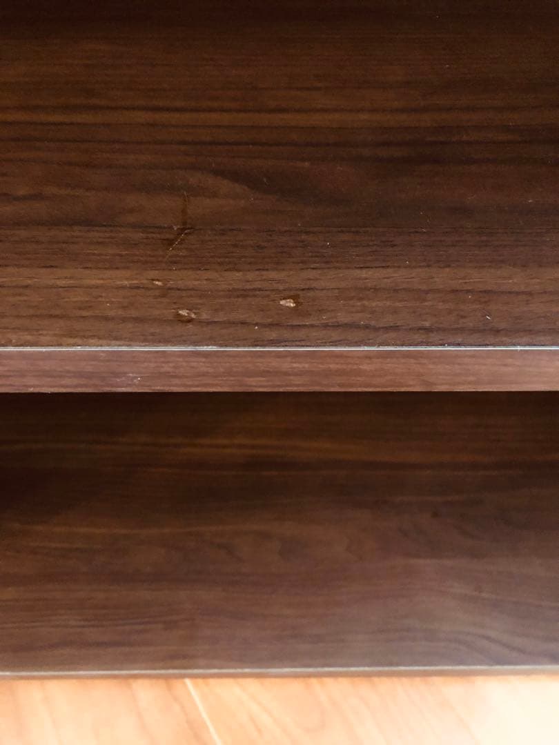 本棚 ロータイプ 幅93cm 木目調 絵本ラック 収納 Large