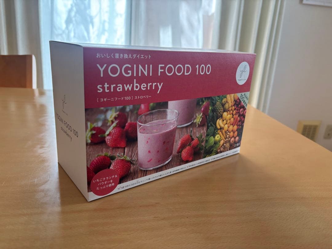 【未開封】YOGINI FOOD 100 21袋