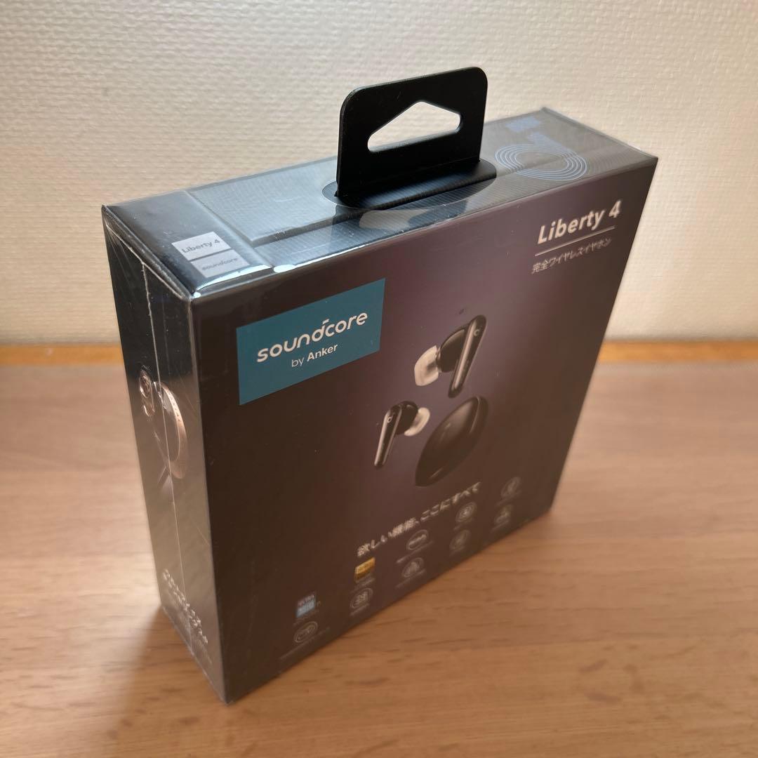 【新品未開封】Soundcore Liberty 4/ミッドナイトブラック