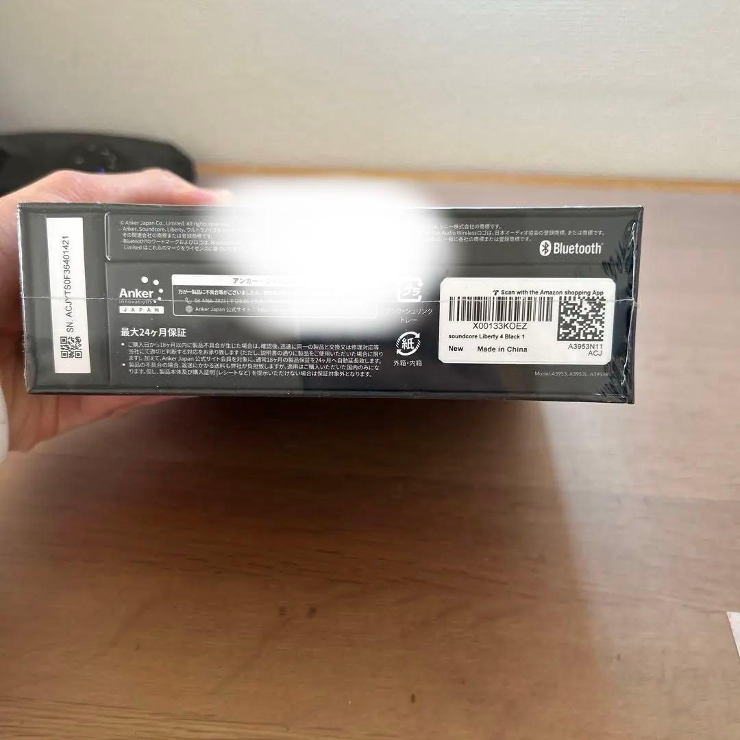 【新品未開封】Soundcore Liberty 4/ミッドナイトブラック