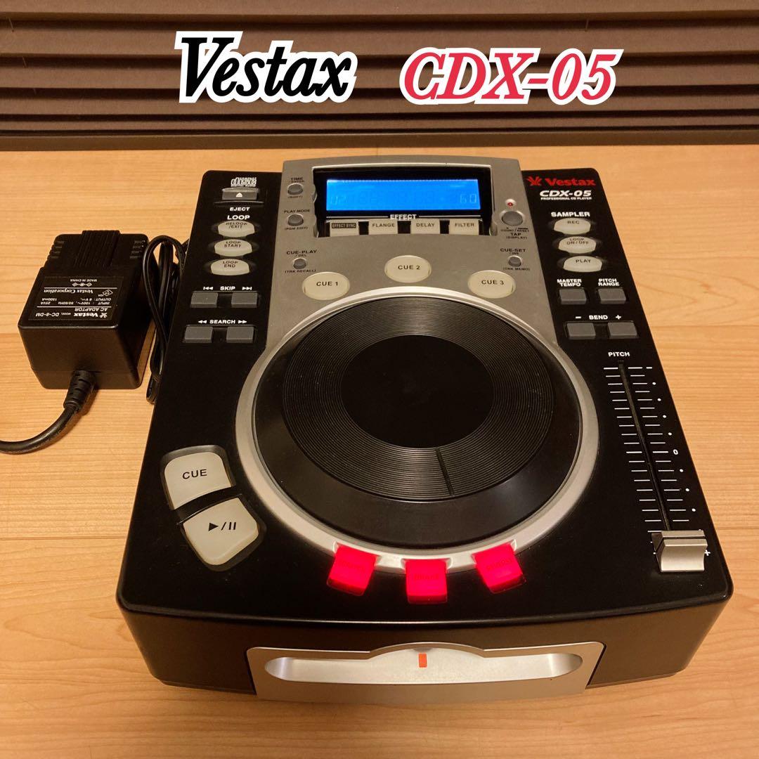 Vestax CDX-05 ベスタクス CDJ 純正アダプター付き