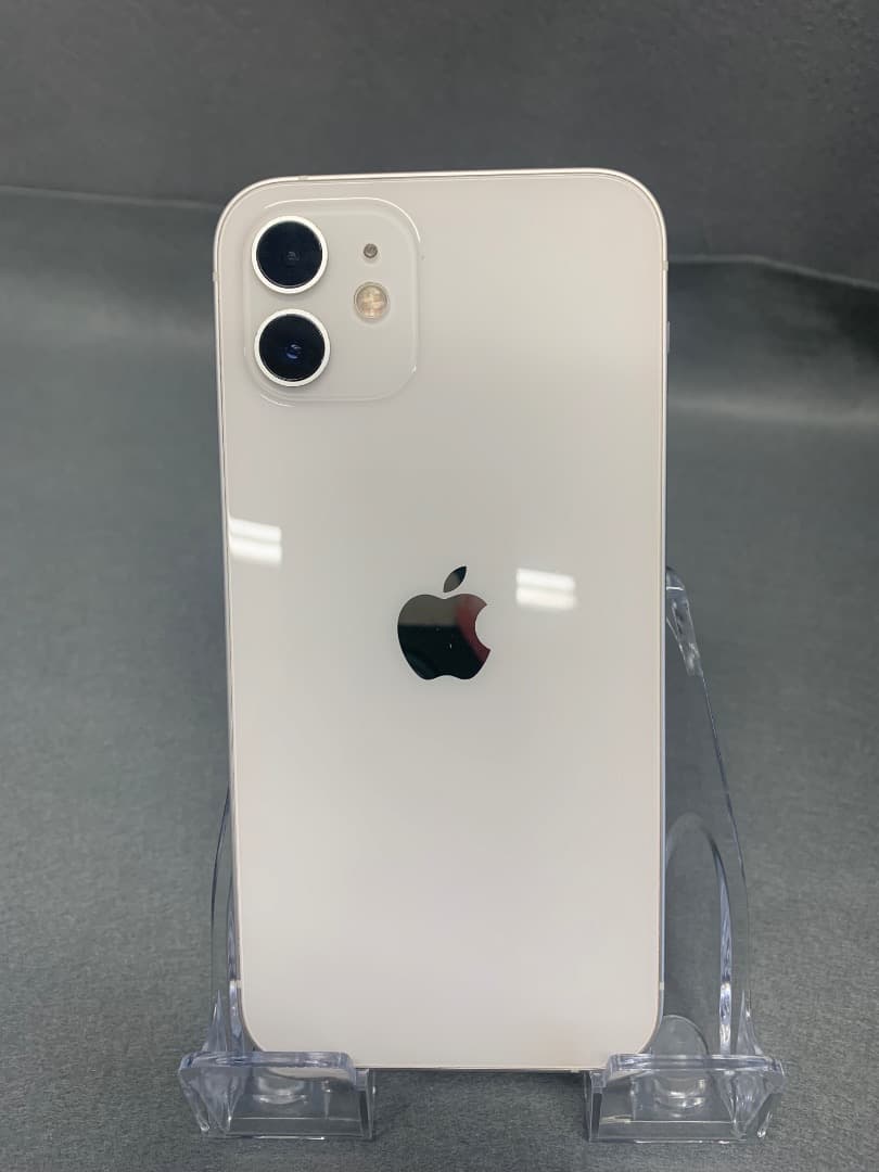 美品中古　国内版　SIMフリー　iPhone12 64GB　ホワイト色