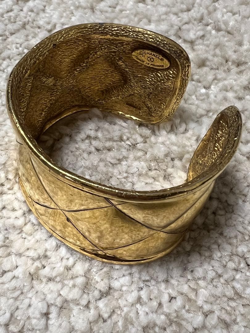 シャネル　CHANEL ヴィンテージ　バングル