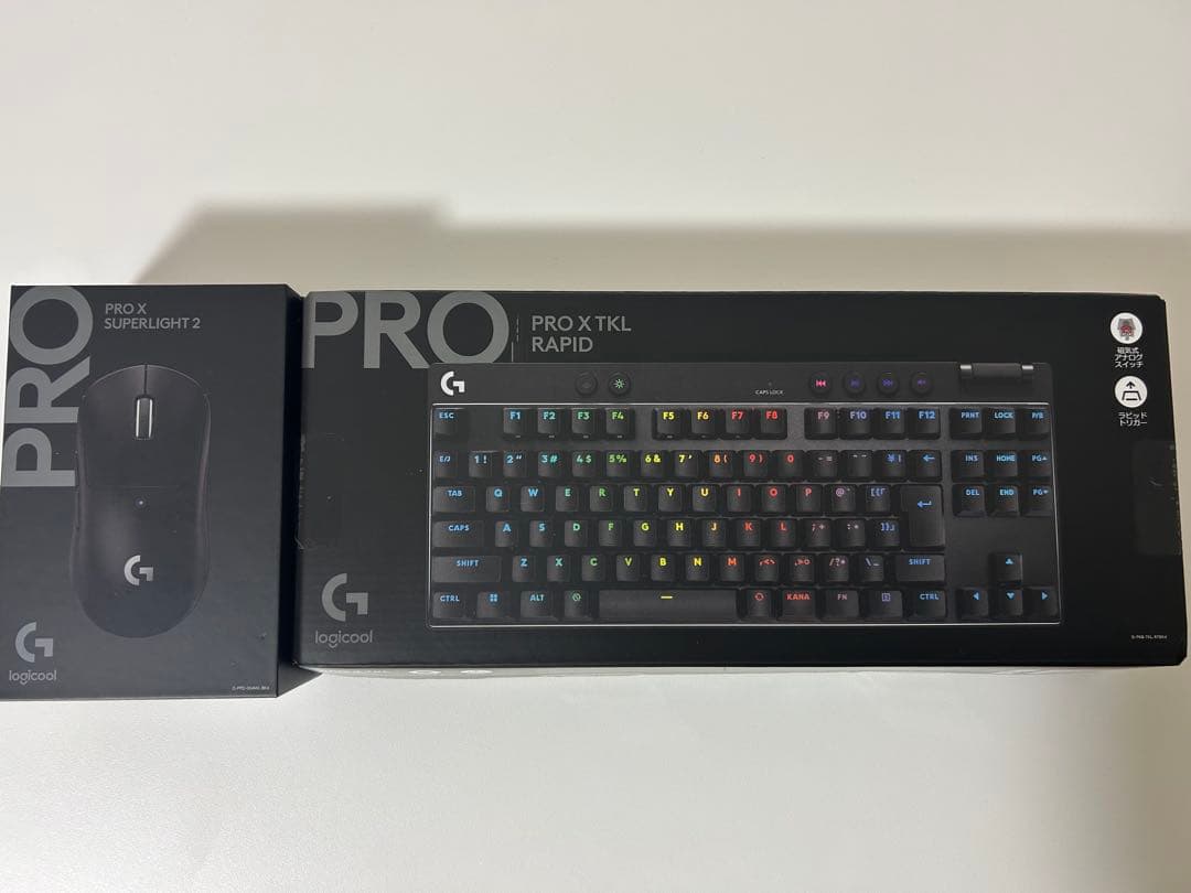 キーボード Logicool TKL RAPID/SUPERLIGHT 2