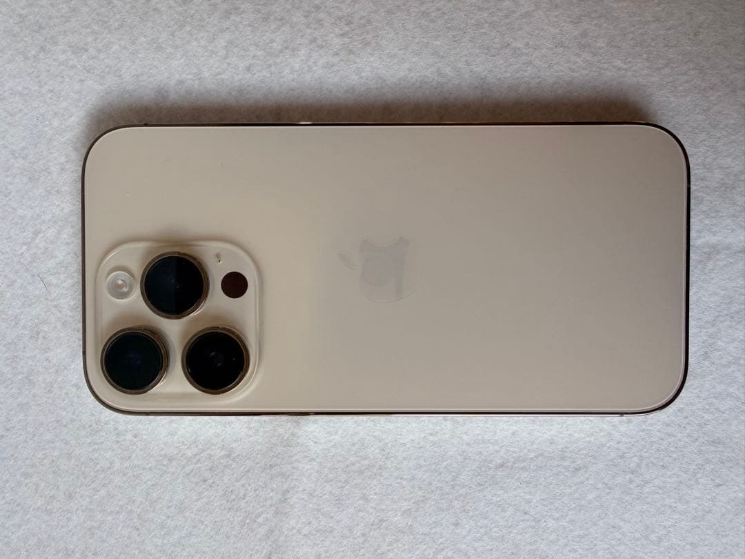 ＜美品＞iPhone 14 Pro ゴールド 128GB SIMフリー 残債無し