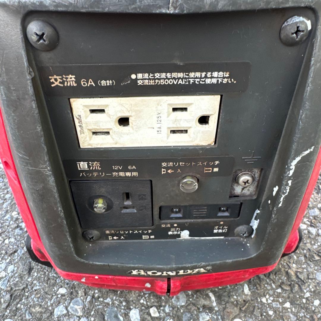 HONDA EX6 ガソリン発電機、動作確認済み、動作良好