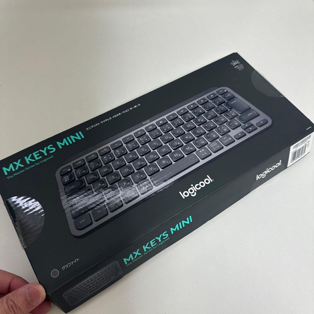ログクールMX KEYS mini KX700GR 箱付きキーボード本体