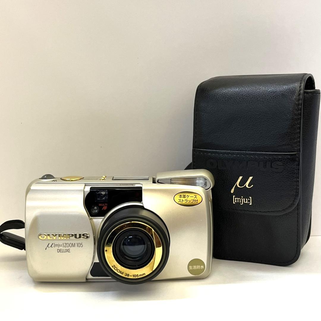 OLYMPUS オリンパス μ [mju:] ZOOM105 DELUXEカメラ