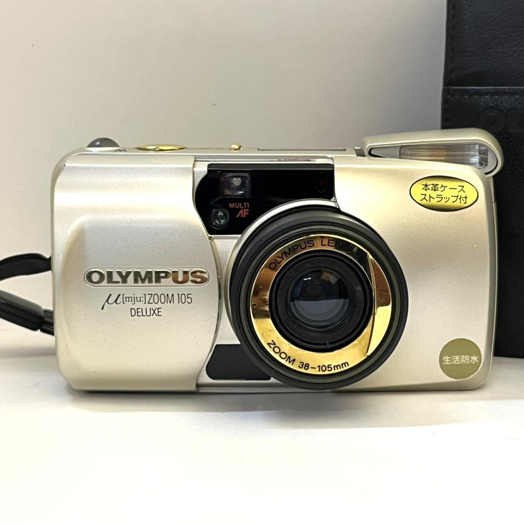 OLYMPUS オリンパス μ [mju:] ZOOM105 DELUXEカメラ