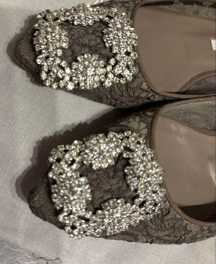 MANOLO BLAHNIKマノロブラニク◆HANGISI ハンギシ レース36