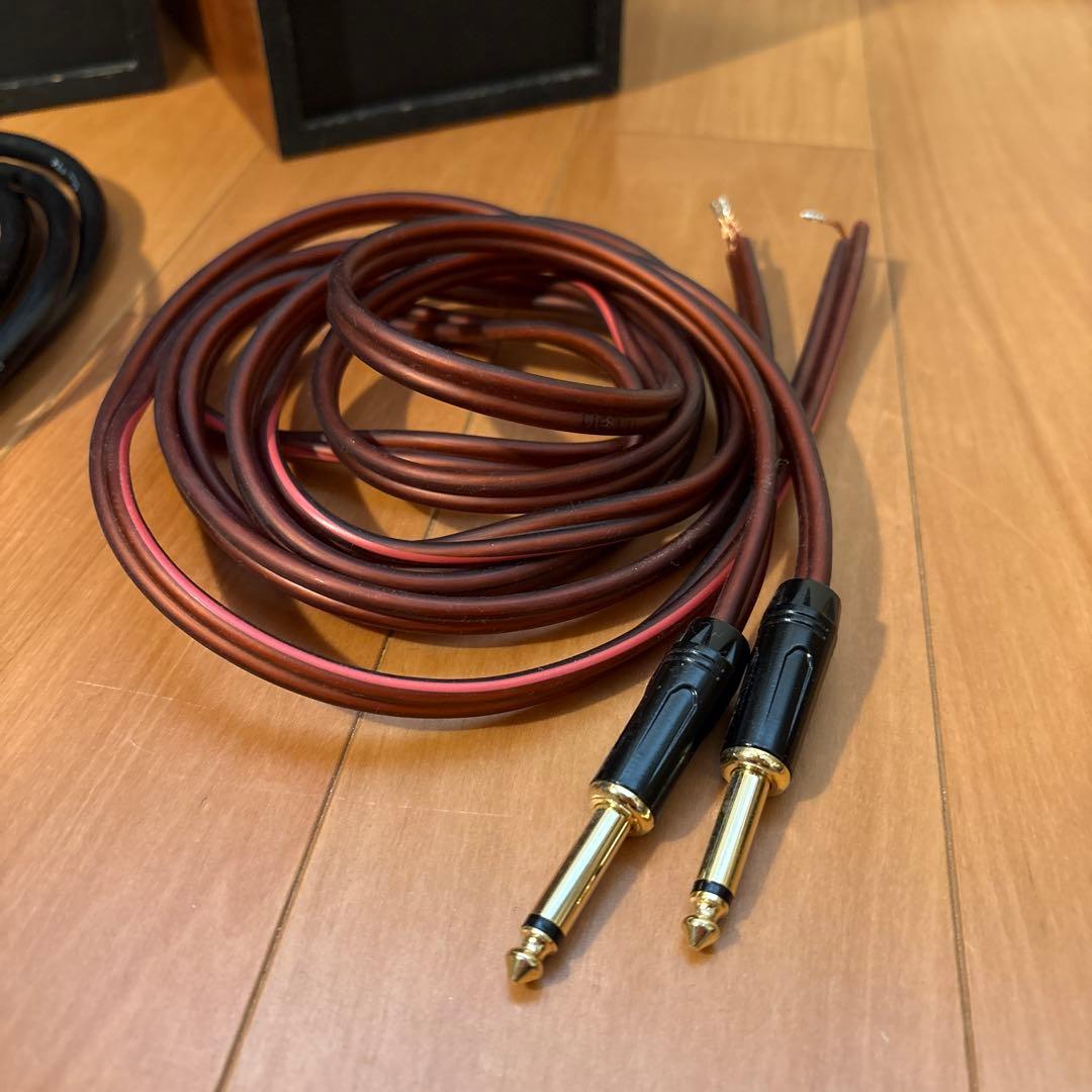 FOSTEX スピーカー P2080-E ケーブル2種類セット