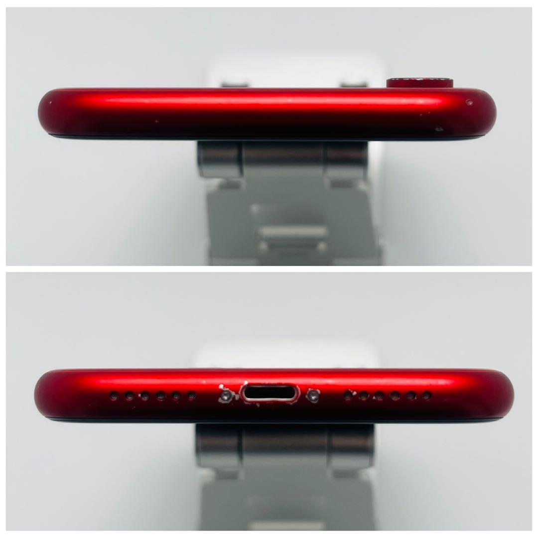 【C】iPhone XR 128GB SIMフリー　レッド　本体