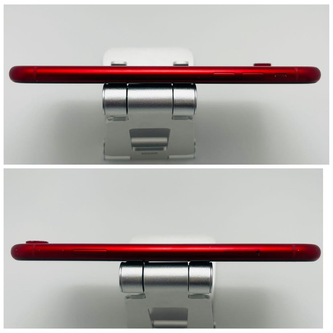 【C】iPhone XR 128GB SIMフリー　レッド　本体