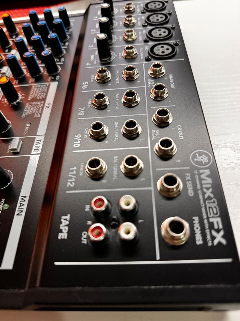 配信機器・PA機器・レコーディング機器 Mackie Mix12FX