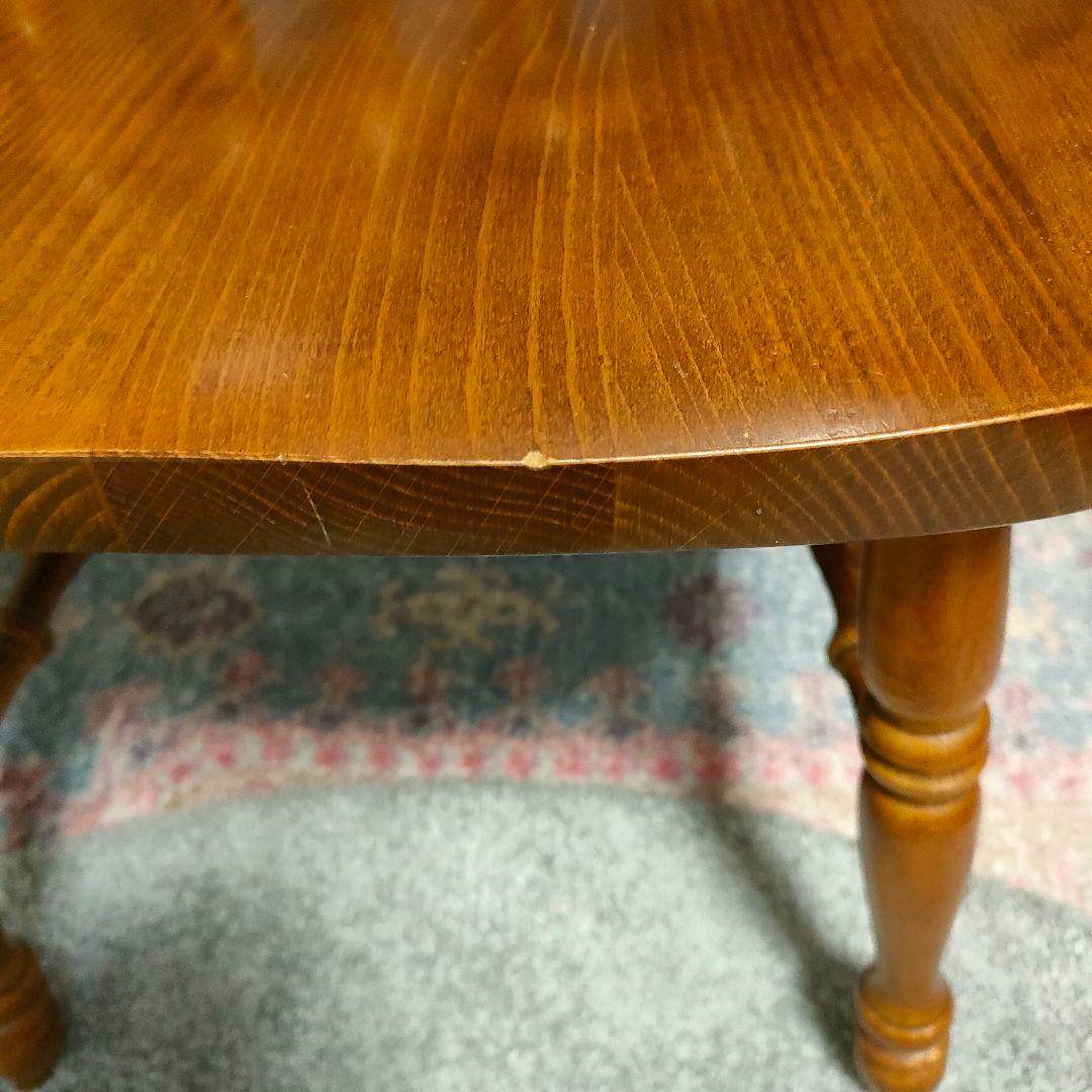 【はやて】柏木工 ウィンザーチェア ビンテージ レトロ ダイニングチェア