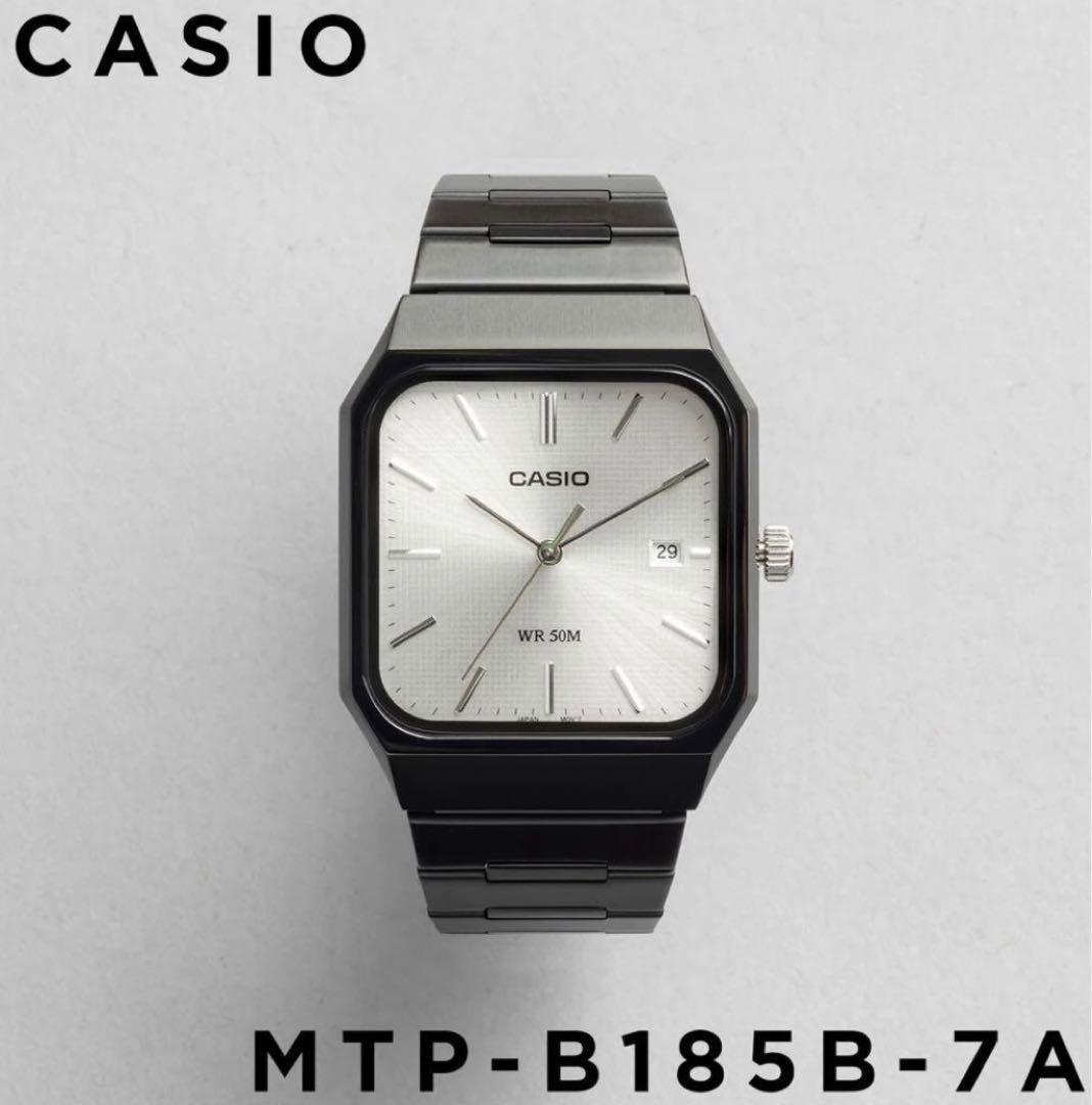 【専用い様】新品未使用 CASIO MTP-B185B-7A 保証書付 即日発送