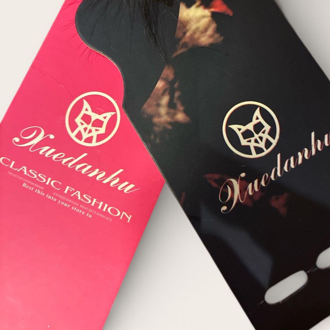 フェアリーグランジ リアルファー レザーロングコート 総柄裏地　ベルト　Y2K