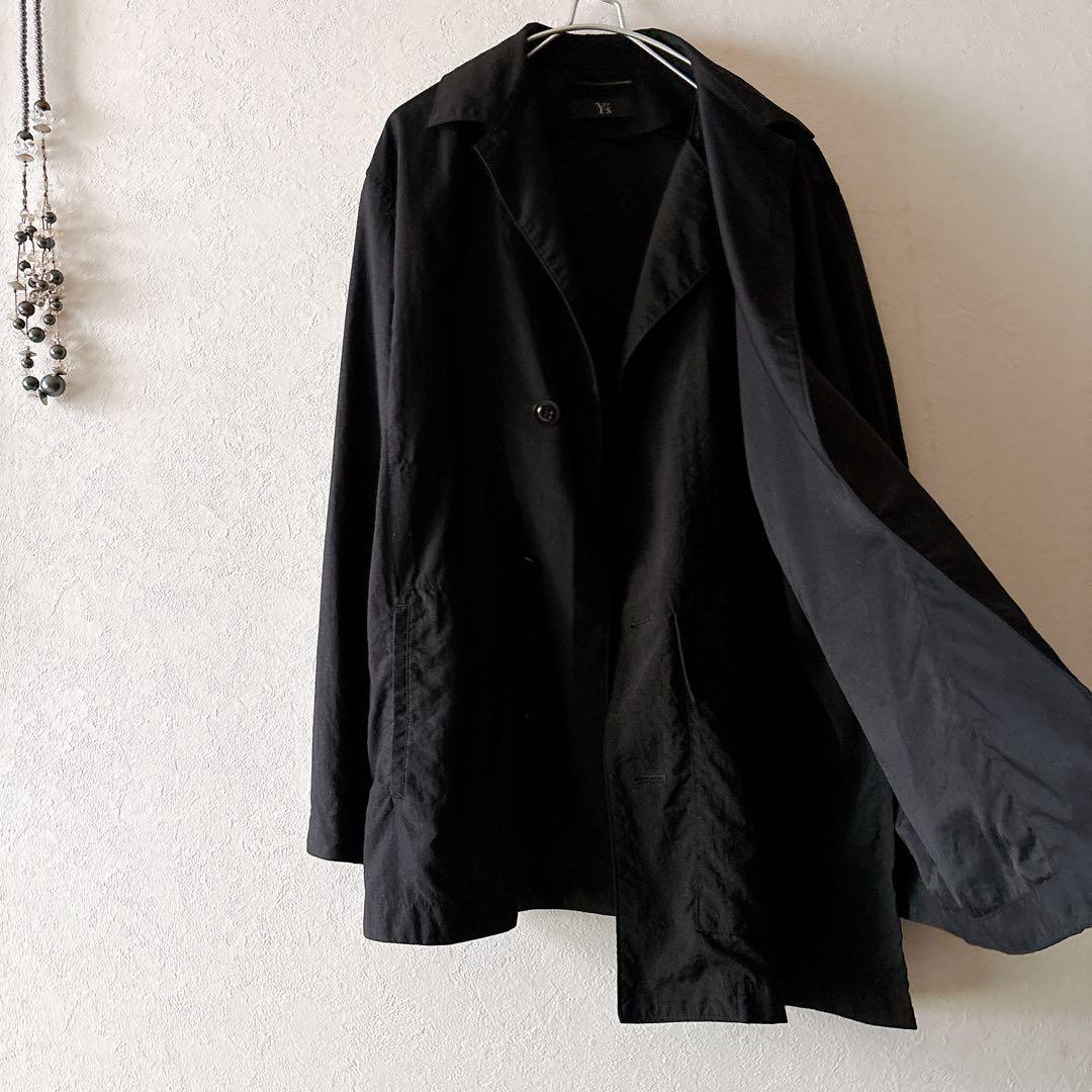 希少✨ Y's アシンメトリー テーラードジャケット 変型 ブラック22ss