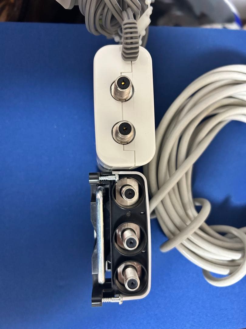 DXアンテナ CS BS-IF UHF デュアルブースター 家庭用 水平マスト