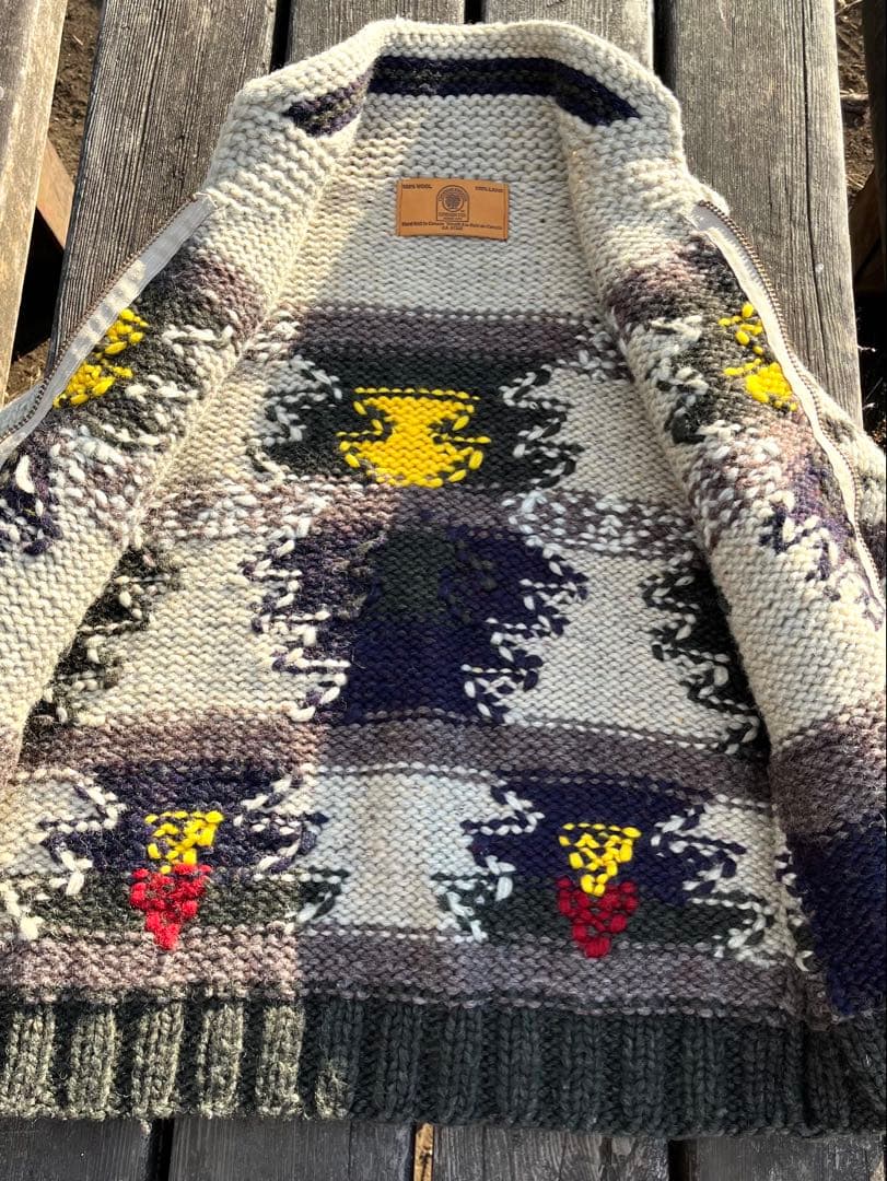 CANADIAN SWEATERカナディアンセーター カウチンカーディガンM