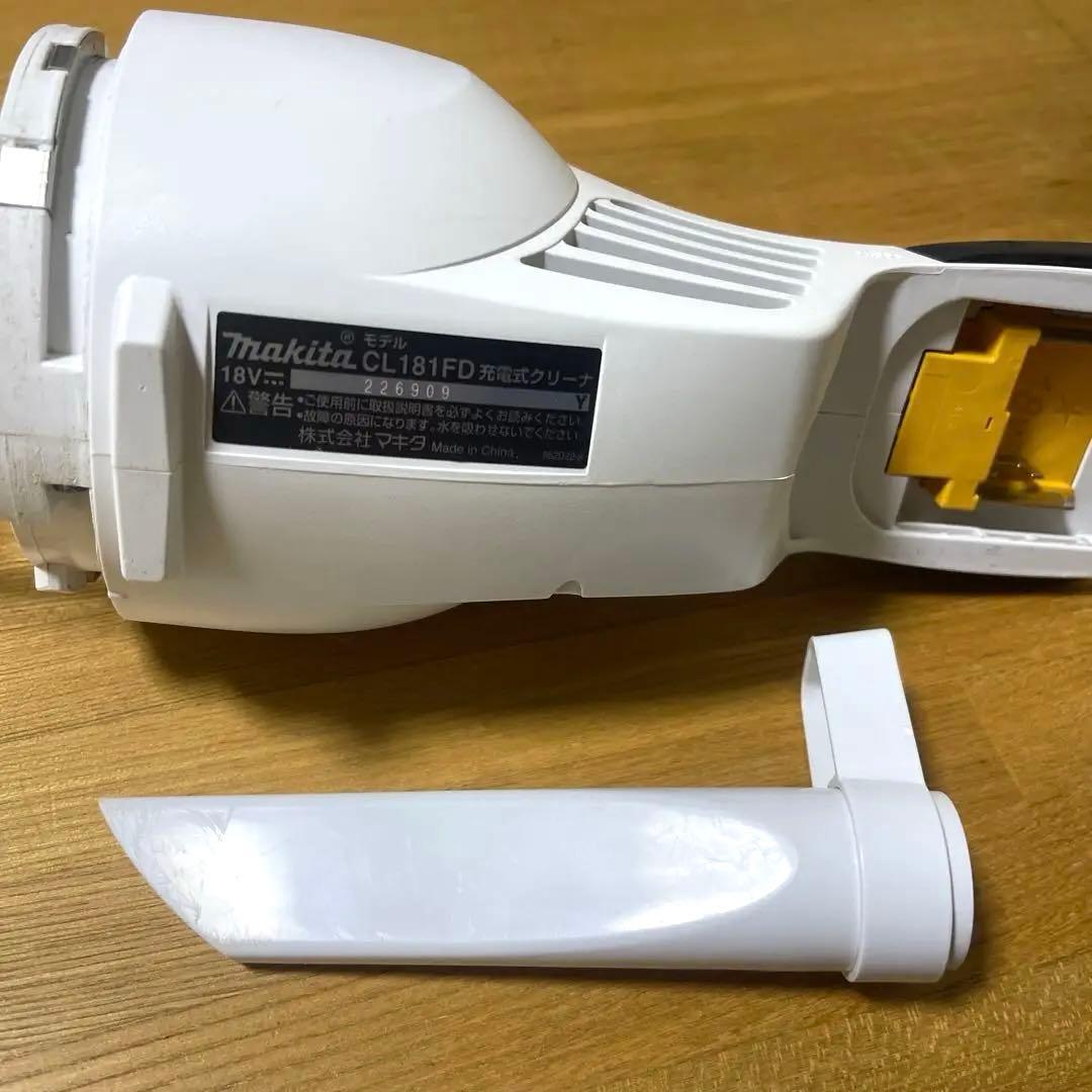 マキタ CL181FD 充電式クリーナー18V 中古 フルセット 掃除機