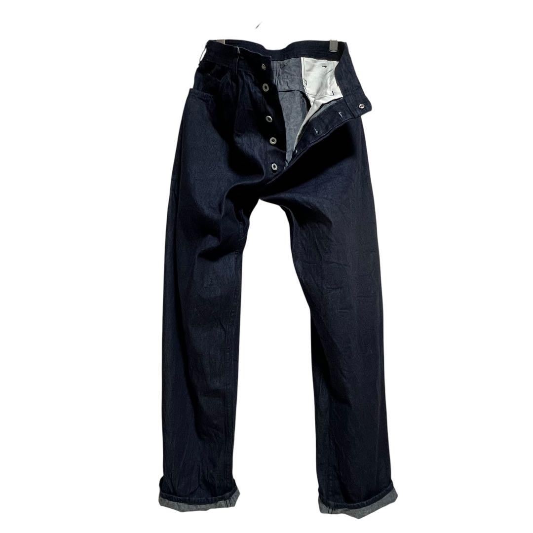 SASSAFRAS ガーデニングアットナイトパンツ 14oz デニム