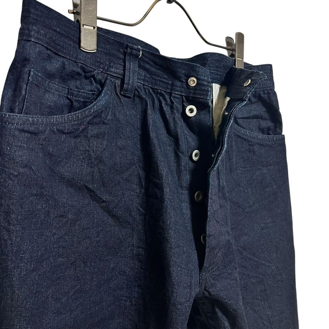 SASSAFRAS ガーデニングアットナイトパンツ 14oz デニム