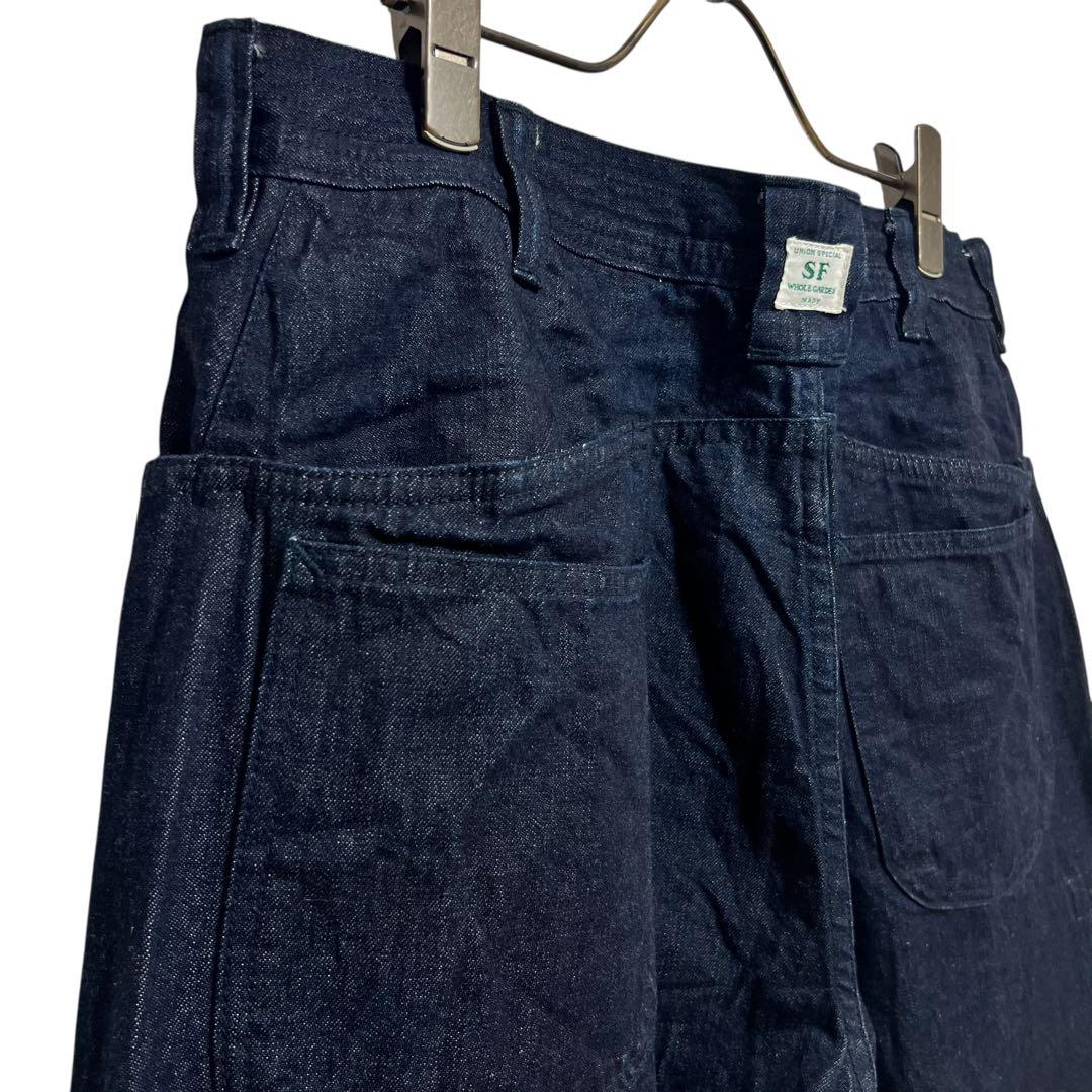 SASSAFRAS ガーデニングアットナイトパンツ 14oz デニム
