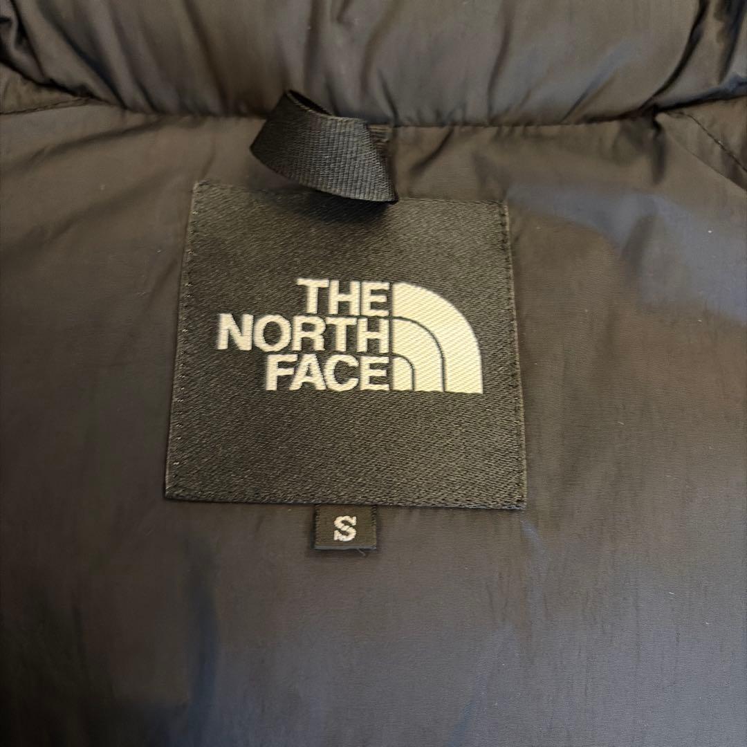 ノースフェイス　ヌプシダウンベスト　ブラック　S