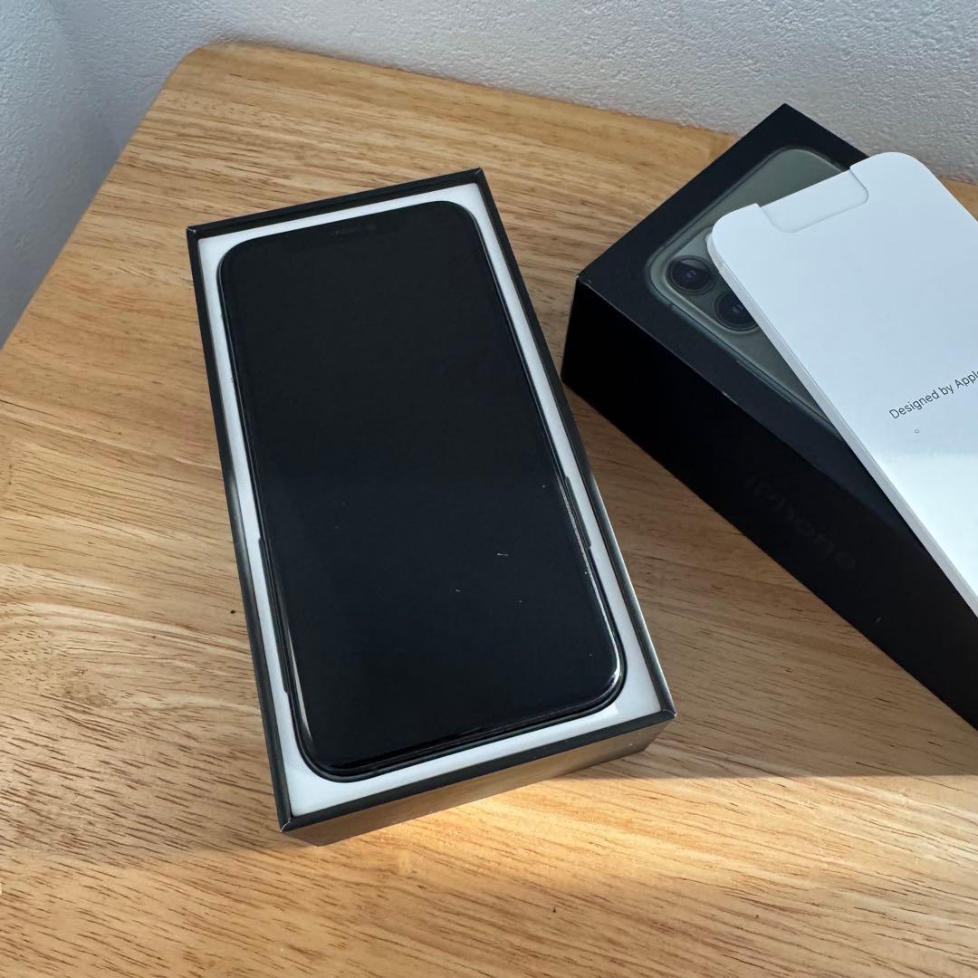 Apple iPhone 11 Pro ミッドナイトグリーン [マイク不良]