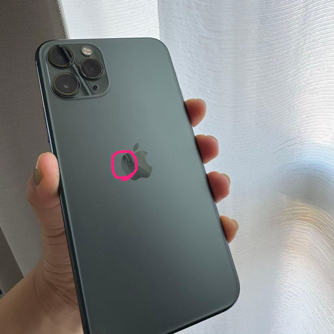 Apple iPhone 11 Pro ミッドナイトグリーン [マイク不良]