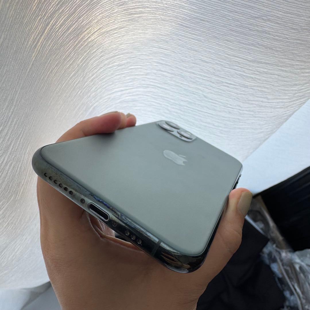 Apple iPhone 11 Pro ミッドナイトグリーン [マイク不良]