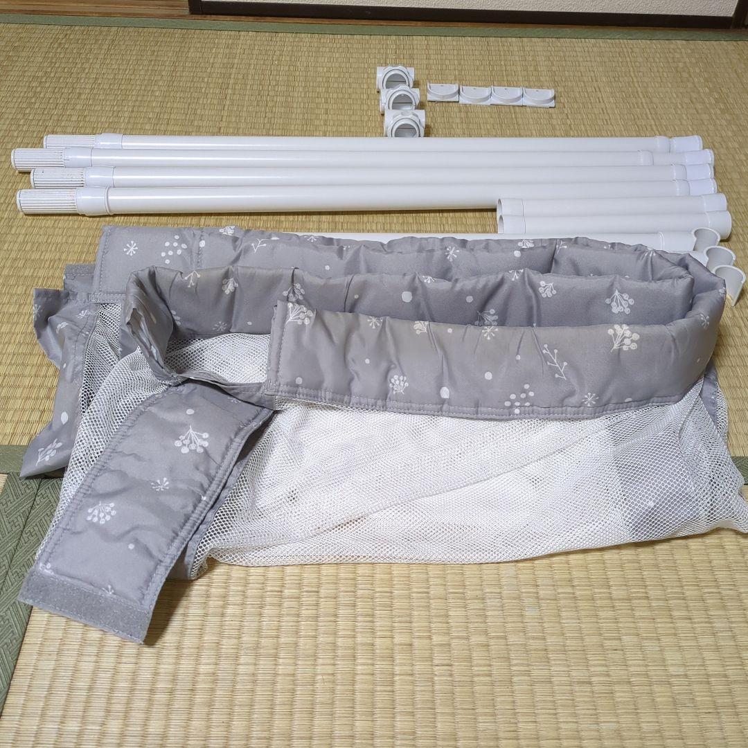 【 日本育児 】とおせんぼ XLサイズ グレー きのみ柄 .·